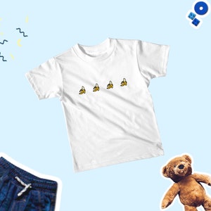 Banana Cute Kids Shirt, Banana Lover Child Tee, Cute Banana Shirt for Kids, Banana Baby Bodysuit, Cute Banana Baby Kids Shirt, Banana gift