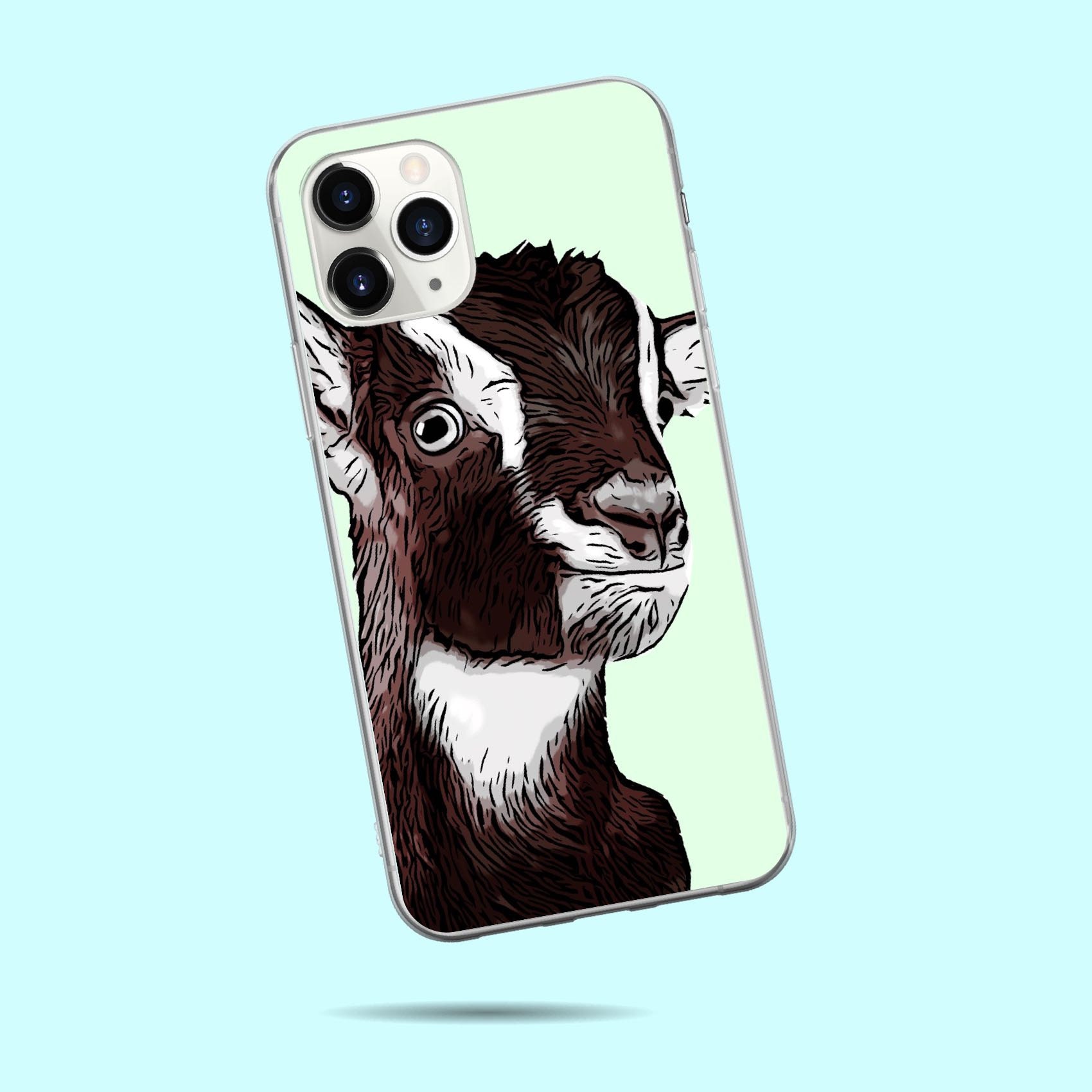 Goat Custom Iphone Case // Cute Goat Case // Samsung Case // - Etsy Canada