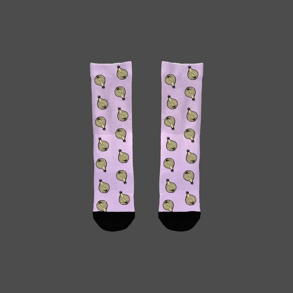 Onion Socks, Onion Friend Socks, Fun Onion Socks, Cute Onion Socks, Onions lover Socks, Onion Socks Gifts, Onion Socks Gift