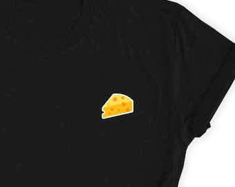 Cheese Lover Shirt, Cute Cheese Lover Shirt, Cheese Love Tee, Cheese Icon Top, Gift for Cheese Tee, Cheese T-Shirt - Cheese  Unisex Shirt