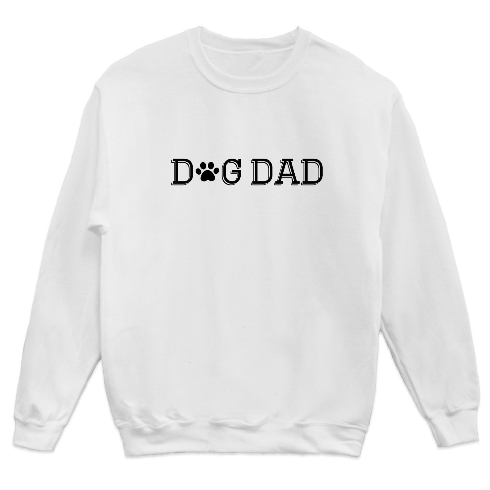 Dog Dad Sweatshirt Dog Dad Sweater Dog Lover Sweater Dog Etsy