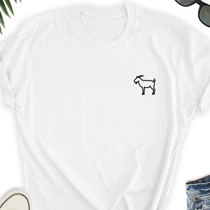 Goat Shirt, the Goat Shirt, Goat Icon T-shirt, Greatest of All Time ...