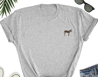 Donkey Icon Shirt, Cute Donkey Design Lover T-Shirt, Donkey Icon Tee Shirt, Donkey Design Lover Gift Shirt, Donkey Icon Tee, Gift For Donkey