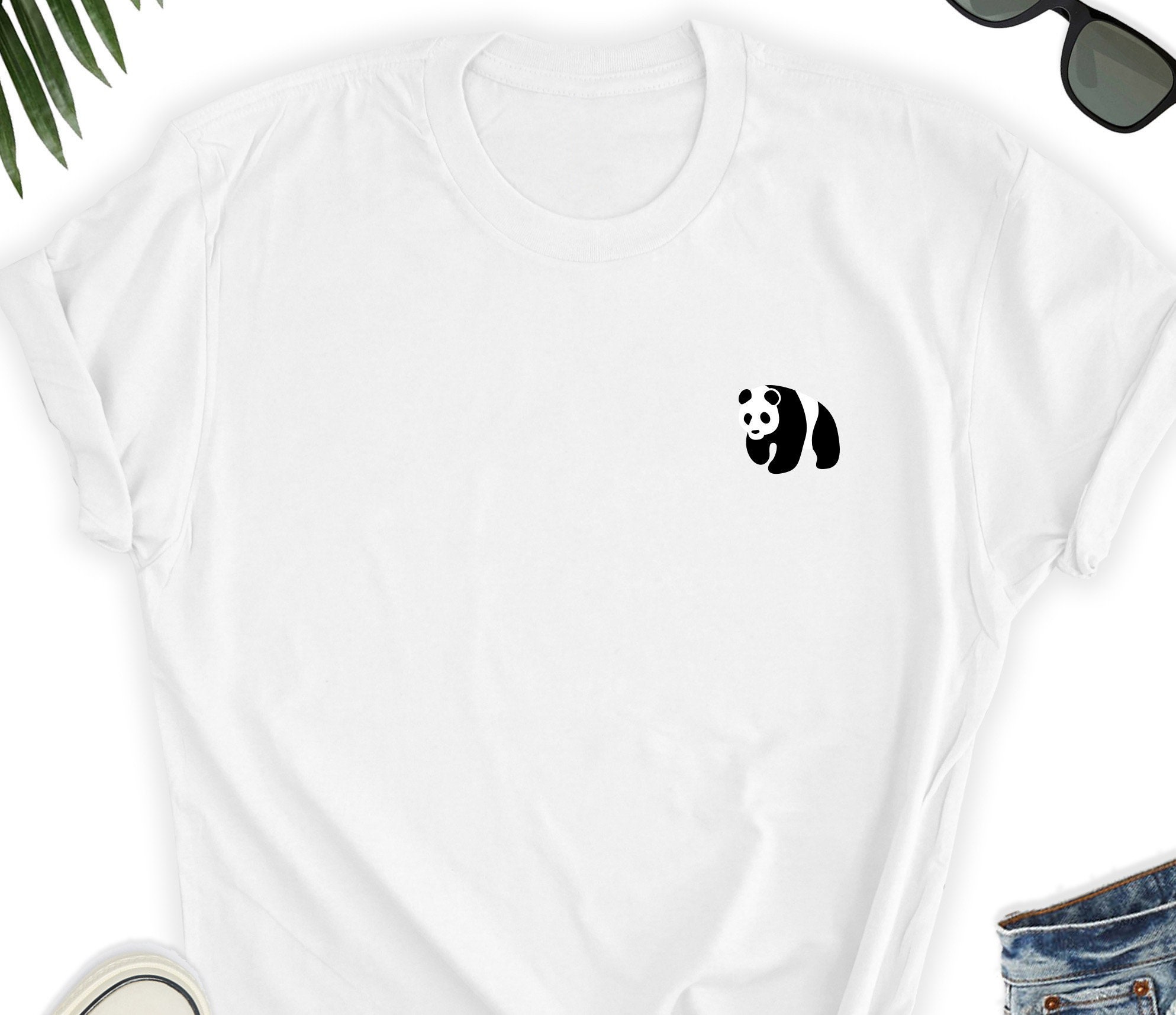 Panda Shirt // Cute Panda T-shirt // Panda Bear Tee // Panda