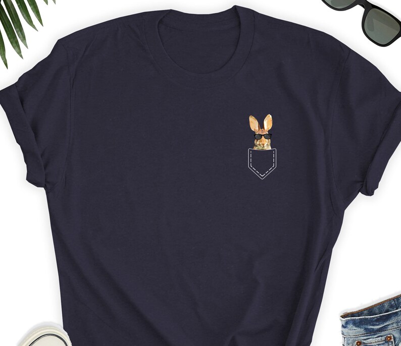 shirt with rabbit logo