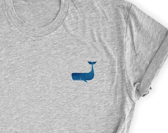 Wal T-Shirt, Ozean Tier T-Shirt, süße Meeresgeschöpf Shirt, Marine Life Top, Nautisches Grafik T-Shirt, Taucher Freund UNISEX Shirt