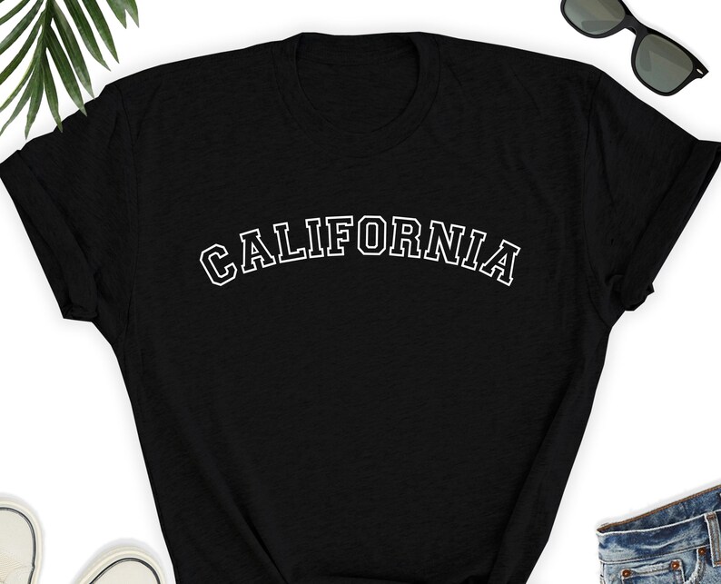 California Tshirt California Tshirt Los Angeles Shirt LA Etsy