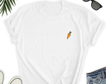 Carrot Shirt / Vegetable Shirt / Carrot minimalist shirt / Vegetable Tees / Vegetable Clothing / Carrot Lover