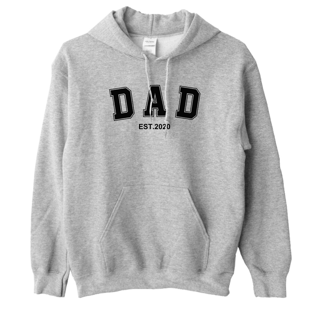 Custom Dad Hoodie / Father Established Hoodie / Dad Sweater / Gift for