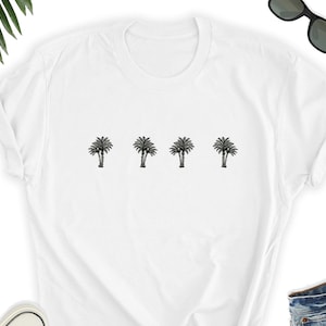 Palm Tree Shirt, Palm Trees Lover T-Shirt, Palms Tee Shirt, Cute Palms Lover Gift Shirt, Palms Tee Top, Gift Palms Lover Friend UNISEX Shirt