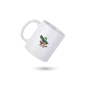 Esel Mariachi Kaffeetasse, Esel personalisierte Tasse, Esel süße Kaffeetasse, Mariachi Liebhaber Becher, Geschenk für ihn, Geschenk für sie, Mitarbeiter Geschenk