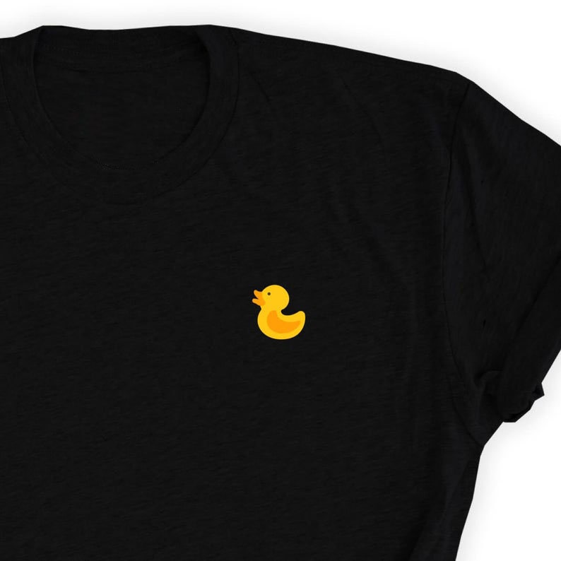 Duck Shirt // Cute Duck T-shirt // Yellow Duck Tee // Duck Top // Duck Tee  // Unisex Duck Tee - Etsy