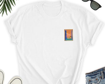 Tel Aviv T-shirt, Tel Aviv UNISEX-shirt, herinnering aan Tel Aviv, cadeau voor vriend van Tel Aviv, Tel Aviv-cadeau, Tel Aviv perfect cadeau-shirt