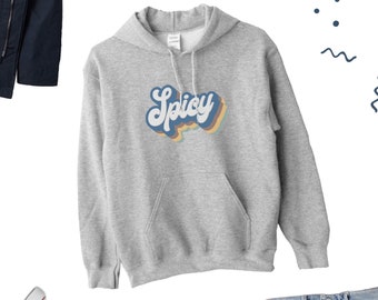 Pikantna bluza z kapturem w stylu vintage, pikantna bluza, pikantny sweter, prezent dla pikantnego przyjaciela, pikantna bluza z kapturem, pikantny prezent dla wielbiciela, pikantny sweter z kapturem