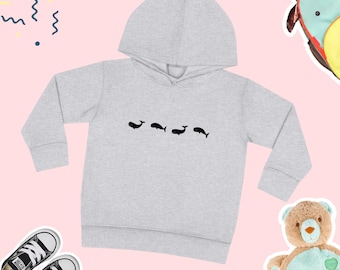 Felpe con cappuccio per bambini a forma di balena, simpatico regalo per bambini a forma di balena, regalo per bambini amanti delle balene, felpa con cappuccio con icona di balena, regalo per bambini amanti dell'oceano