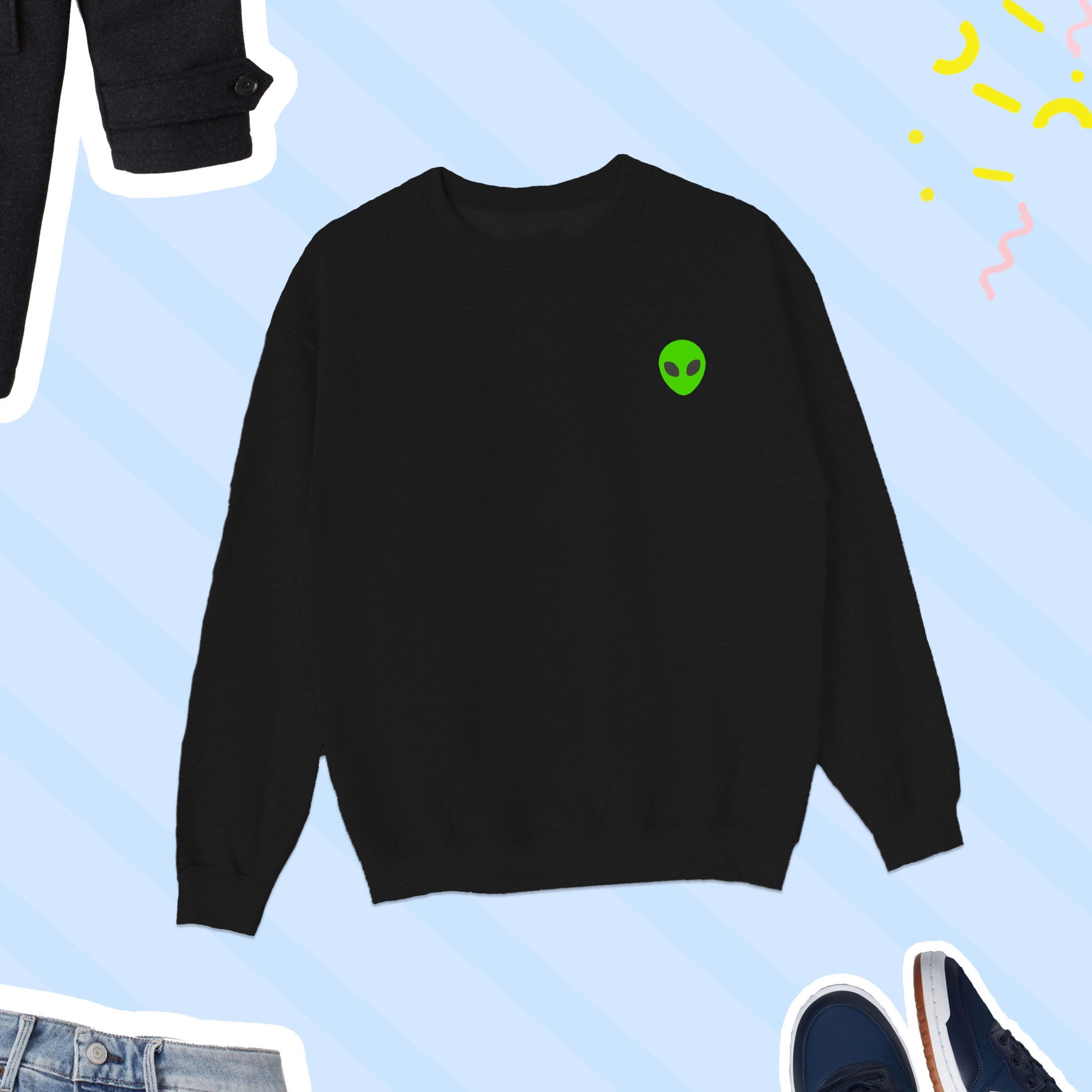 Alien sweatshirt deals