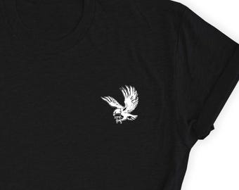 Eagle Icon T-Shirt, Bird Graphic Tee, Nature Lover Gift, Wildlife Shirt, Unisex Jersey Top, Eagle Design Shirt, Cute Hawk Tee UNISEX Shirt