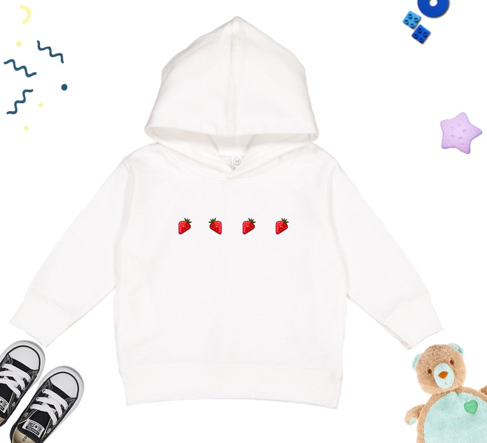 Strawberry Kids And Toddler Hoodies Sweatshirts, Strawberries Kid Gift, Gift For Strawberry Lover Kid, Cute Fruit Lover Kid Hoodie Sweater New Hoodie