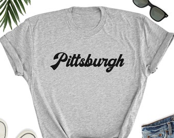 Koszulka Pittsburgh, Koszulka dla miłośników Pittsburgh, Prezent dla Pittsburgh, Prezent dla kobiet i mężczyzn, Prezent dla Pittsburgh, Koszulka dla miłośników Pittsburgh, UNISEX DLA DOROSŁYCH