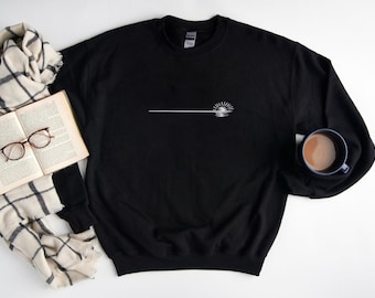 Sunset Sweatshirt, Sunrise Icon Sweater, Sunset Crewneck, Ocean Lover Top Gift, Sunset Sunrise Lover Friend Gift UNISEX SWEATSHIRT