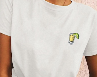 Tequila Shirt, Cute Tequila Shot Lover T-Shirt, Tequila Tee Shirt, Tequila Shot Lover Gift Shirt, Tequila Tee, Gift For Tequila Icon Lover F