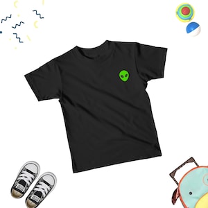 Alien Kids Shirt, Alien Lover Kids Shirt, Cute Alien Kids Shirt, Alien Icon Kids T-shirt, Alien Lover Kids Tee, Alien, KIDS SHIRT UNISEX