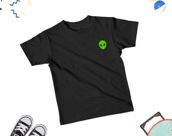 Koszulka dla dzieci Alien, Koszulka dla dzieci Alien Lover, Urocza koszulka dla dzieci Alien, Koszulka dla dzieci Alien Icon, Koszulka dla dzieci Alien Lover, Alien, KOSZULKA DLA DZIECI UNISEX