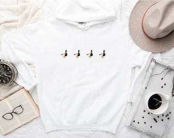 Ducks Hoodie, Ducks Lover Gift Hoodie, Duck Sweater, Duck Mallard Hoodie Sweater, Cute Ducks Lover Sweater, Ducks UNISEX ADULT HOODIE