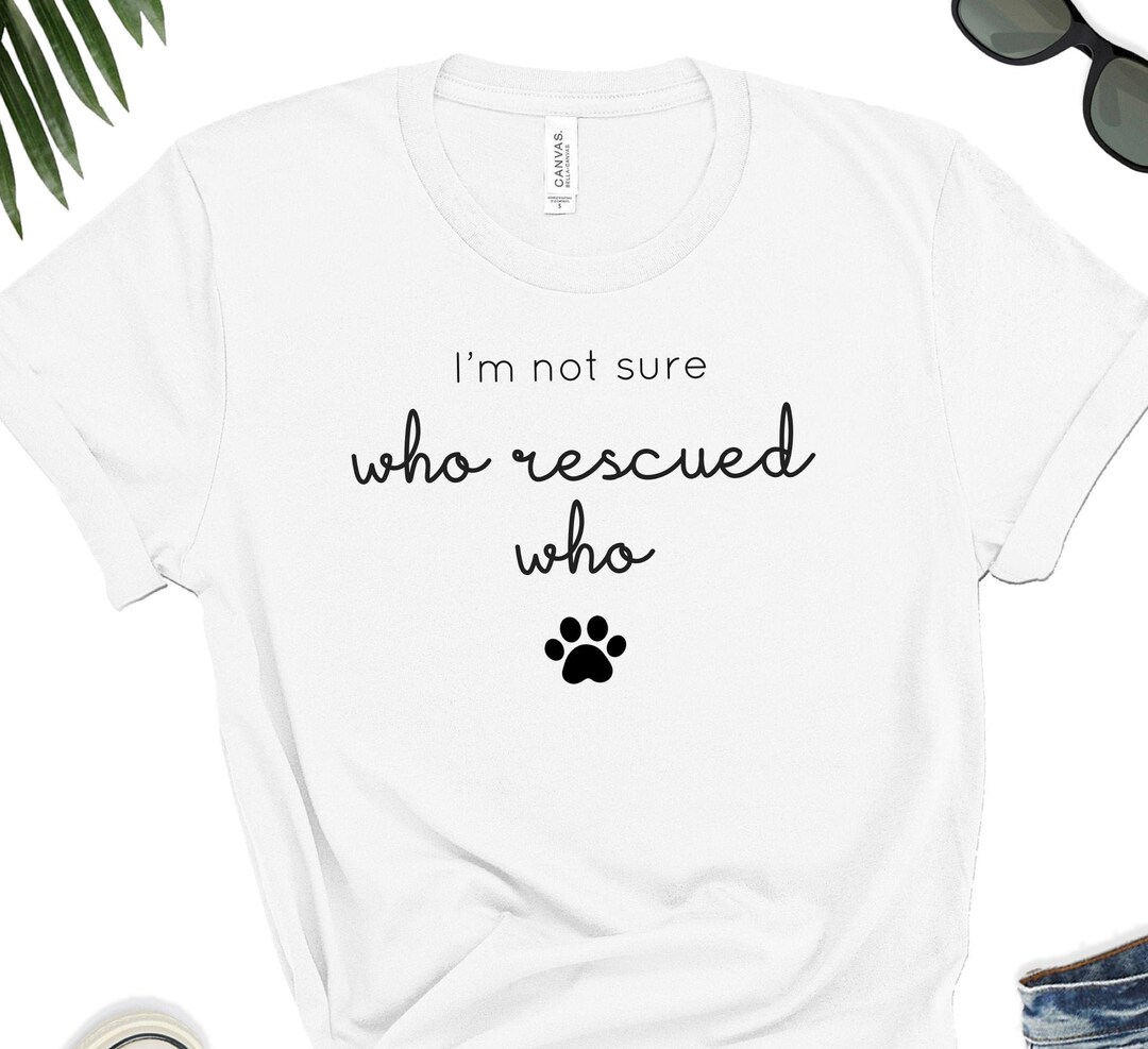 Rescued is My Favorite Breed Shirt / Cute Dog Shirt / Dog Mom Shirt
