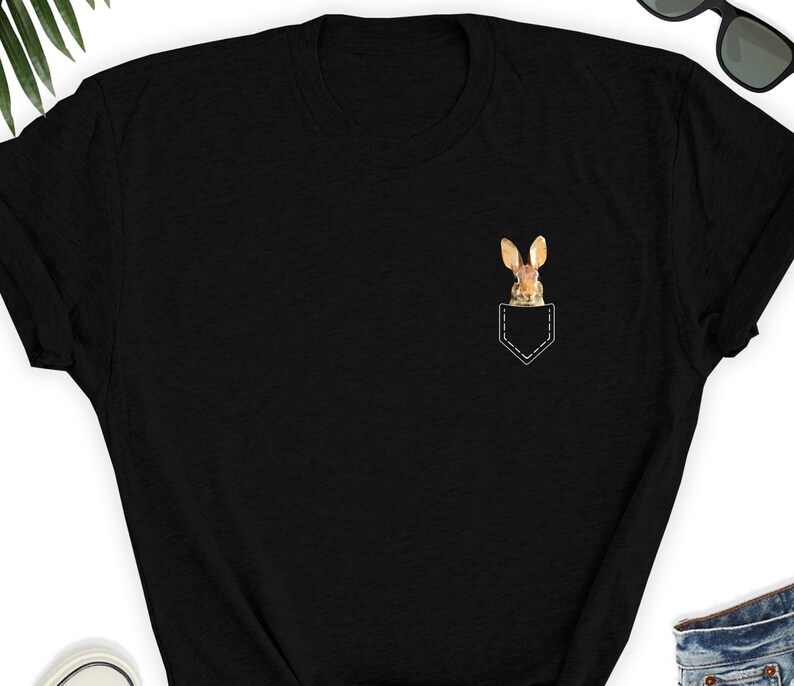 shirt with rabbit logo