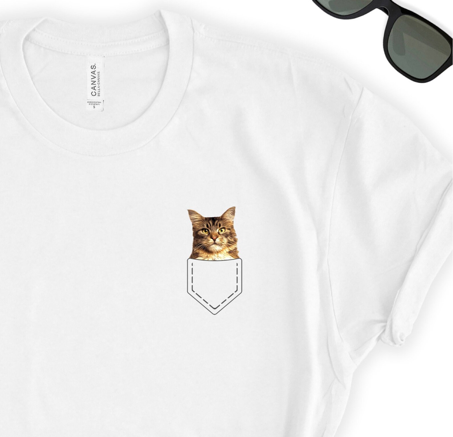 Kitten pocket shirt Clearance