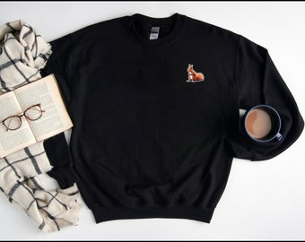Felpa con scoiattolo, girocollo con scoiattolo, simpatico regalo con icona di scoiattolo, maglione con scoiattolo, regalo per amico amante degli scoiattoli, felpa con amante degli scoiattoli