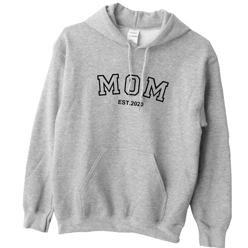 Custom Mom Hoodie / Mother Established Hoodie / Mom Sweater / | Etsy
