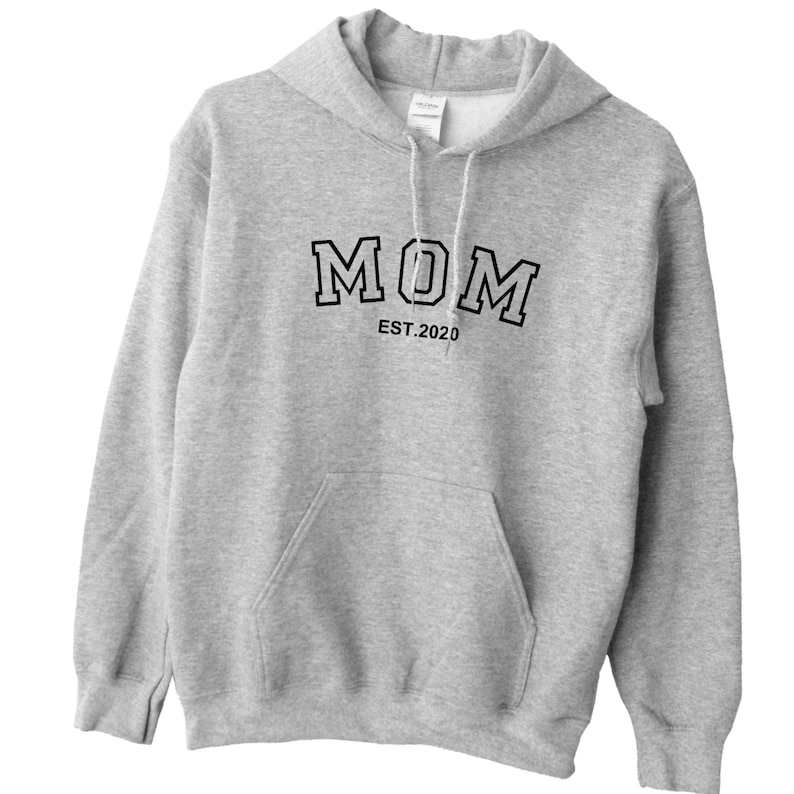 Custom Mom Hoodie / Mother Established Hoodie / Mom Sweater / | Etsy