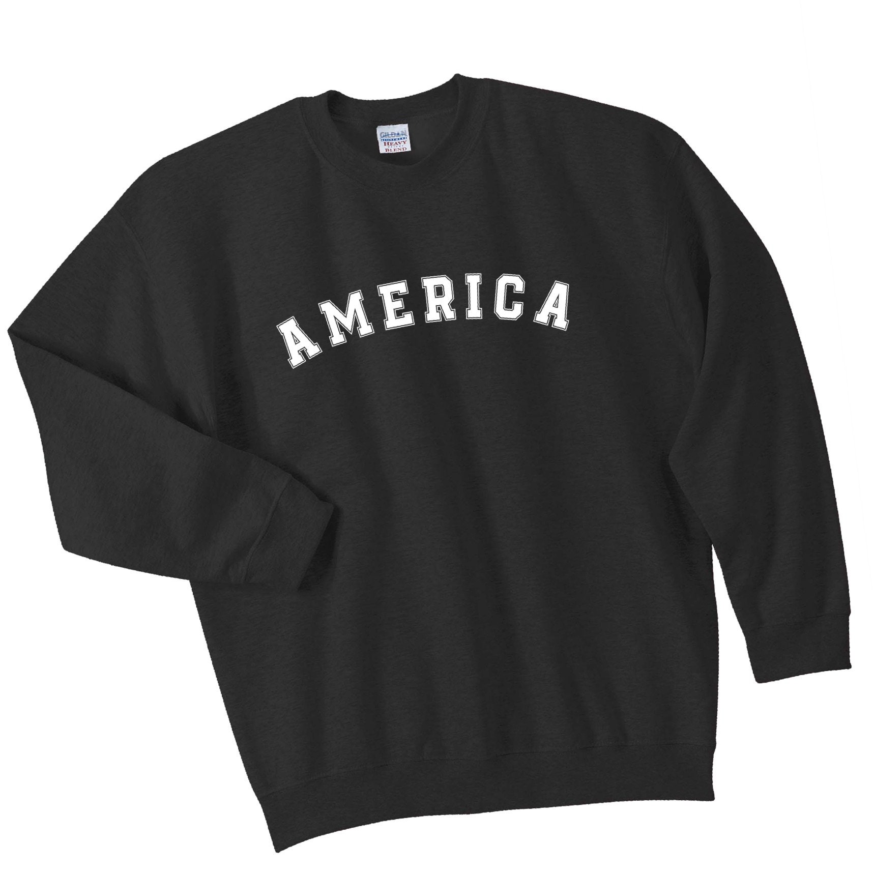 America Sweatshirt / USA Sweatshirt / Patriotic Sweatshirt / Etsy