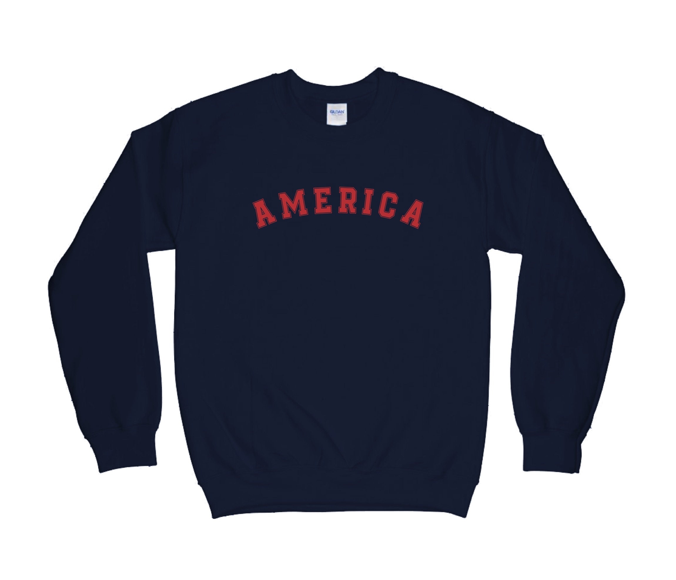 America Sweatshirt / USA Sweatshirt / Patriotic Sweatshirt / Etsy