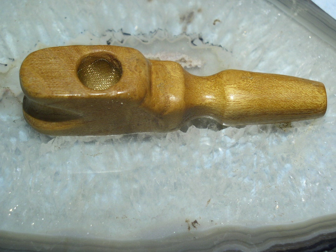 Mulberry Smoking Pipe Wood Handmade 3.5 Exotic Hardwood Etsy