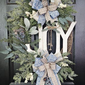 Christmas Wreath, Christmas Wreaths for Front Door, Front Door Wreath, Pine Wreath, Winter Wreath