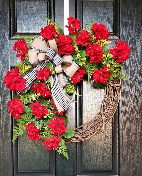 Wreaths for Front Door, Year Round Wreath, Summer Wreath 