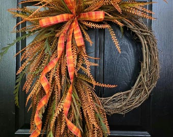 Fall Wreath, Front Door Wreaths, Fall Home Decor