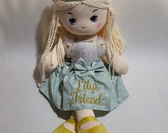 Personalized "Hugg Me" 16in Princess Doll