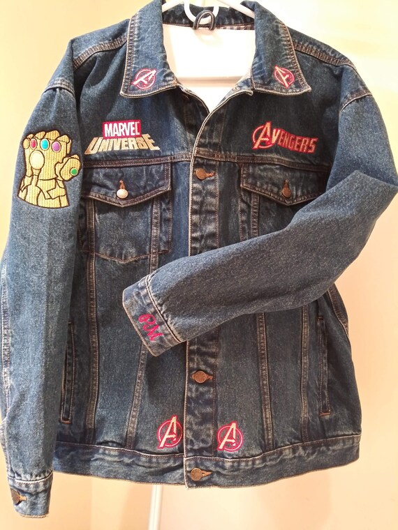 avengers jean jacket