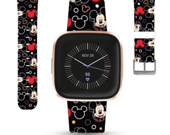 mickey mouse fitbit versa band