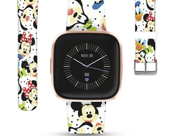 mickey mouse fitbit versa band