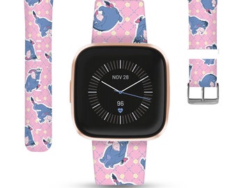 Winnie the pooh eeyore Fitbit versa 2 3 4 Lite / sense 1 2 Band Disney inspired Silicone strap for Fitbit charge 2 3 4 5 6, kd-fgc