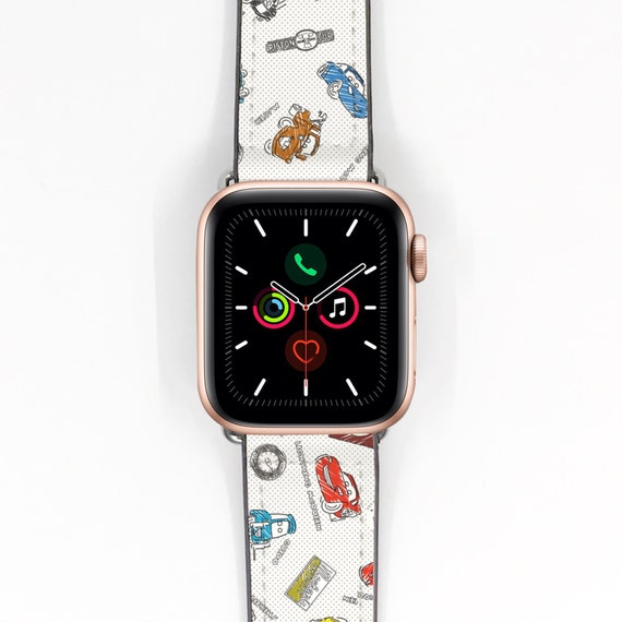 US Disney Parks限定☆Apple Watchストラップ カーズ Disney Pixar Cars - Lightning McQueen Smartwatch Band strap