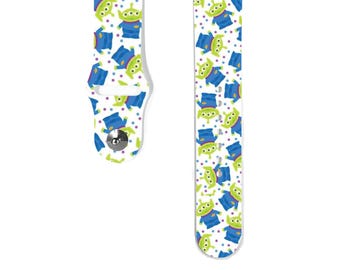 Cute Alien Apple Watch Band 38 40 41 mm and 42 44 45 49 mm for All Series, Silicone iwatch strap, Disney Cruise Vacation k131