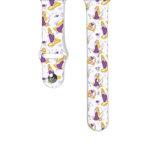 Rapunzel Apple Watch Band: Princess Silicone iWatch Strap