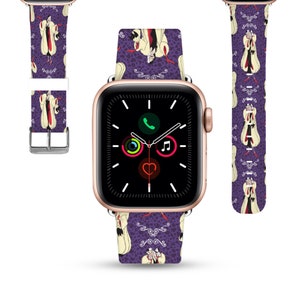 Villanos de Disney inspirados Apple Watch Band mujeres 38 40 | Etsy España
