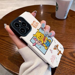 Theme park iPhone Case, disney winnie the pooh, piglet, tigger iPhone 16 Pro Max Case, iPhone 15 Plus Case, iPhone 14 Case, and more, cooog